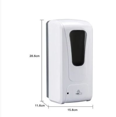 Distributeur automatique de savon de la salle de bains 1200ml de 26CM 6V 1A